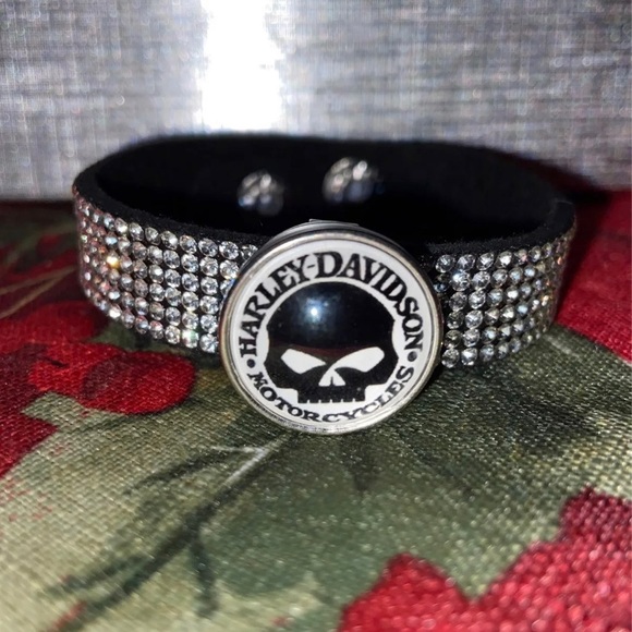 Harley-Davidson Jewelry - - HD Snap Bling Bracelet